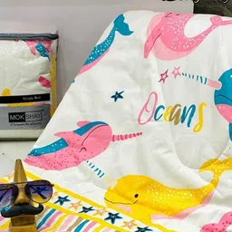 warisi Cartoon Single Comforter for AC Room image 2