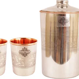 indianartvilla IAV-SCB-DW-191 Jug Glass Set-picture-15
