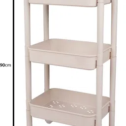 epicasa Plastic Kitchen Trolley image 3