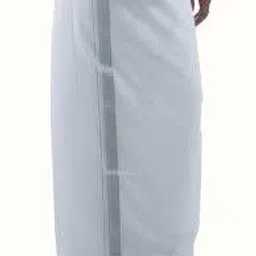 Prakasam Cotton Solid Men Dhoti image 2