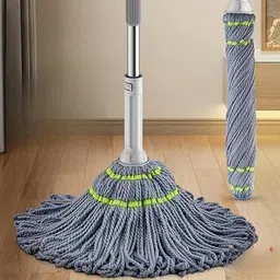 Self Wringing Twist Mop with Extendable Handle Microfiber Cleaning Mop for Home Microfibre Wet and Dry Brush-image-30