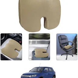 maties Beige Memory Foam Car Pillow Cushion for Maruti Suzuki-picture-15