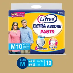 lifree Extra Absorb Diaper Pants Unisex Adult Diapers - M-picture-15