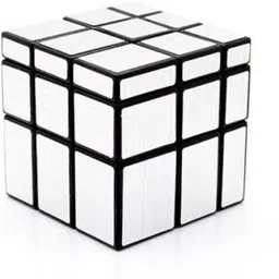 kiditos 3x3 Silver Mirror Cube image 2