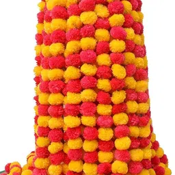 Multicolor Marigold Artificial Flower-image-28