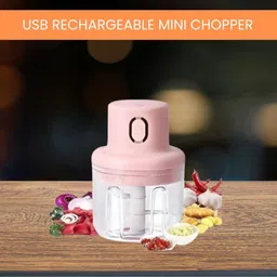 sacro Mini Rechargeable Chopper, Electric Chopper for Onion, Garlic and VegetableB332 Electric Vegetable & Fruit Chopper-picture-30