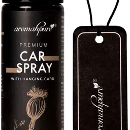 aromahpure Musk Premium Car Mist with Card | 800+ Sprays Car Air Freshener Perfume Car Freshener Spray-picture-13