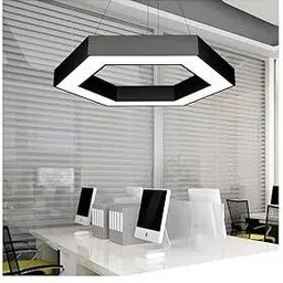 maginato Km.01-Hexagonal hollow celling light 400mm. Ceiling Light Ceiling Lamp image 3