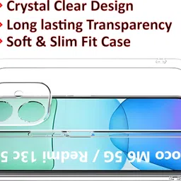 aizlo Back Cover for Mi Redmi 13C 5G, Poco M6 5G image 3