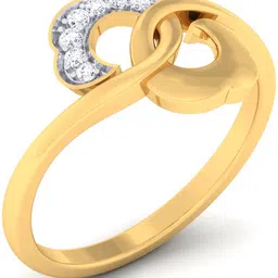 avsar AVR926YA 18kt Diamond Yellow Gold ring image 3