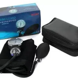Hicks Pressure Guard Aneroid Sphygmomanometer with Dr. Morepen Stethoscope Bp Monitor image 3