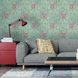 homemates Floral & Botanical Green Wallpaper image 2