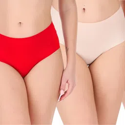 Pack of 4 Women Hipster Multicolor Panty-image-3