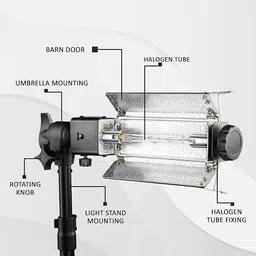 yaman Porta Lights (Porta Kit 9FT L) 200 lx Camera LED Light image 3