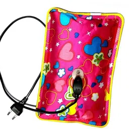 Best Quality Electric Rechargeable Heat Bag Hot Bottle Pouch Warm for Winter Aches/ Body Pain Reliever electric 1 L Hot Water Bag-image-14
