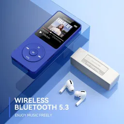 CASON 16GB Mini MP3 Music Player with Bluetooth ,Video Playback,Pocket-Sized MP3 16 GB MP3 Player image 2