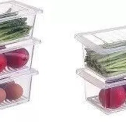 webdealz Plastic Fridge Container - 1500 ml image 2