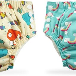 chinmay kids Reusable Swimming Pants for Kids Unisex Swim Diaper Set (0-36 Months) Pack of 2-picture-30