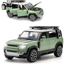 aadhvya Defender 1:32 Scale Model Car Exclusive Alloy Metal Pull Back Die-cast Car image 5