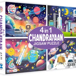 ratnas Chandrayaan 4in1 Jigsaw Puzzle (2366) Jigsaw Puzzle-picture-31