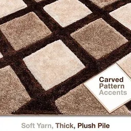 zamarug 120 cm X 180 Polyester Carpet image 3