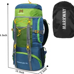 markway GTIER RUCKSUCK TREKKINGS WITH RAINCOVER Rucksack - 75 L image 4
