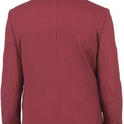 turtle Men Solid Single Breasted Formal Blazer image 5