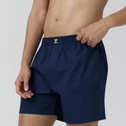 xyxx Pack of 3 IntelliEaze 100% Super Combed Cotton PACE Solid Men Boxer image 4