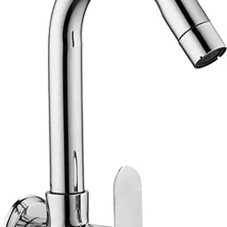 Ocean Sink Tap Brass For Bathroom and Kitchen Chrome Finish Pillar Tap Faucet-image-6