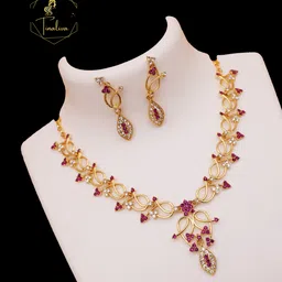 tinaliva Brass Gold-plated Multicolor Jewel Set-picture-21