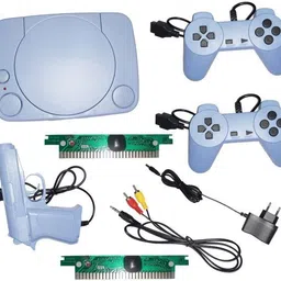 Inquisitive 46 Classic TV Game new 2 Cassette Inbuilt Console NA GB with Contra, Super Mario Bros, F1 Race, Cricket Game-picture-37