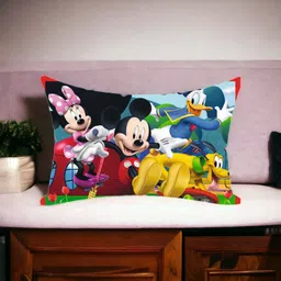 Microfibre Baby Pillow Pack of 1 Toons & Characters GTX Baby Pillow With Cover Super Soft Fabric 1 Year To 5 Year Kids Pillow image 1
