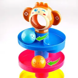 countrylink 4 Layer Ball Drop & Roll Swirling Tower Educational Toy For Babies & Toddlers image 4