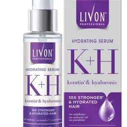 livon Professional Hydrating Serum for Women & Men,With Keratin, Hyaluronic &Olive Oil-picture-16