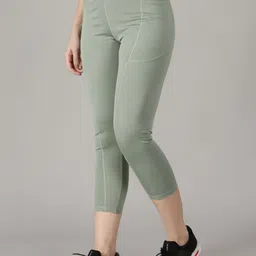 madact Women Solid Light Green Track Pants-picture-25