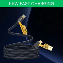 NANDGHER 4-in-1 Cable 1 m 4-in-1 Multi-Port Fast Charging, Data Sync Cable for Lightning, Type-C, USBA373-image-74