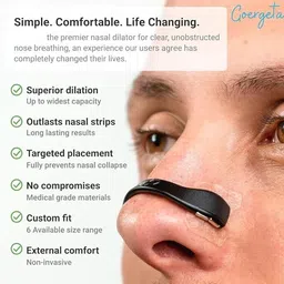 valsheri Breathing Magnetic Nasal Strips | Anti Snoring Nose Clip Skin Safe Anti-snoring Nose Shaper image 4