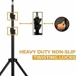 Saztech Lightweight & Portable Portable 7 Feet (84 Inch) Long Stand Tripod image 3