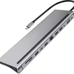 TECHGEAR 2 in 1 USB C Hub, USB C Docking Station-Type C USB C Hub Multiport Adapter USB Adapter-picture-11