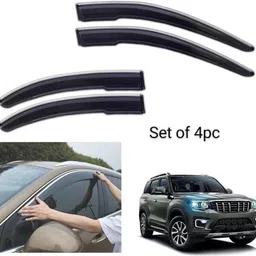 tcstore Non-convertibles Rear, Front Wind Deflector image 1