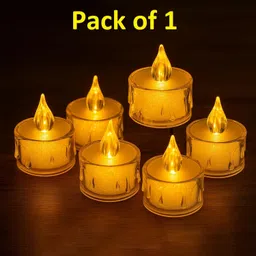 xenith Crystal Molten Frosted LED Tea Light Candle-picture-16