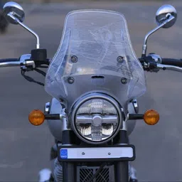 bikefashionmart Flexo Premium Windshield Visor Bike Windshield image 2