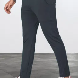 metronaut Regular Fit Men Grey Polyester Trousers image 3