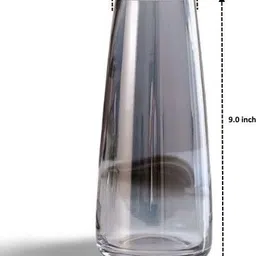 agami Beautiful Round Pot Decorative Vase Glass Vase image 3