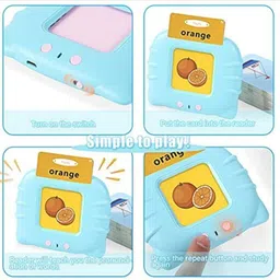 cartspace Talking English Words Flash Cards for Kids Early Educational Learning Device Toy image 2