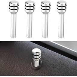 ride2joy Aluminum Alloy Car Door Lock Knob image 4