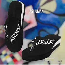 ashuman |Premium|Comfort|Trendy|Lightweight|Ortho|Heels|Chapal|Slippers for Women Women Flip Flops image 5