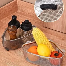 jeeyana enterprise Kitchen Sink Stainless Steel Push Down Strainer image 5