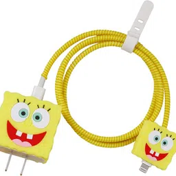 FAIRY FLOSS Cable & Adapter Cover Panda Face Cartoon Protector For iPhone Charger Case Cable Protector-picture-34