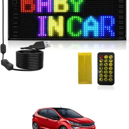 ayw Programmable LED Sign High Quality Flexible Screen Light-16 Car Fancy Lights image 1